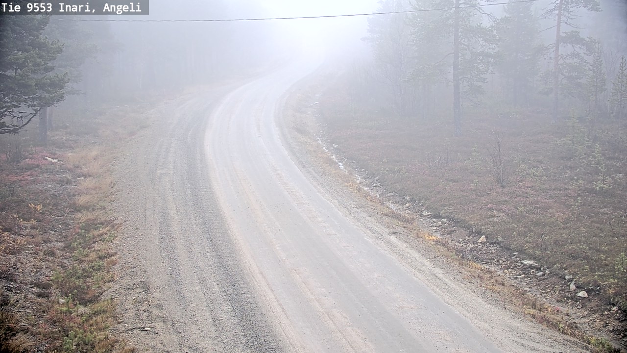 Kelikamerat Kuva Tie 9553 Inari, Angeli, Lintupuolivaara, Inari, Lappi