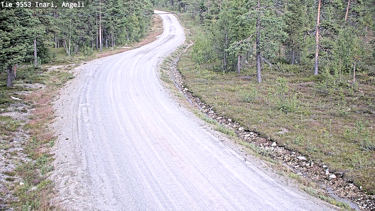 Kelikamerat Kuva Tie 9553 Inari, Angeli, Lintupuolivaara, Inari, Lappi