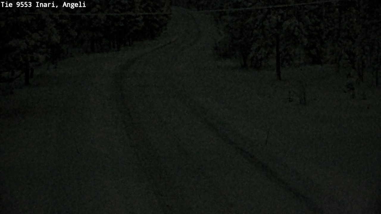 Weather Camera Image Road 9553 Inari, Angeli, Lintupuolivaara, Inari, Lappi