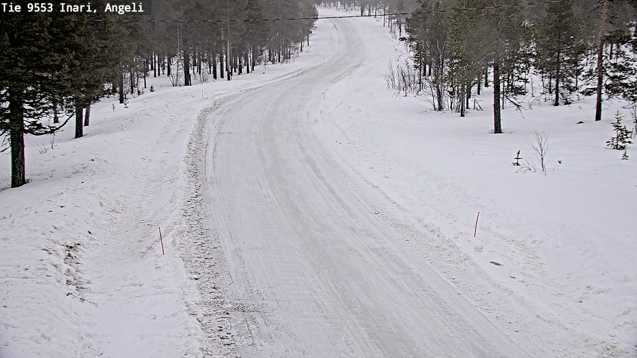 Kelikamerat Kuva Tie 9553 Inari, Angeli, Lintupuolivaara, Inari, Lappi