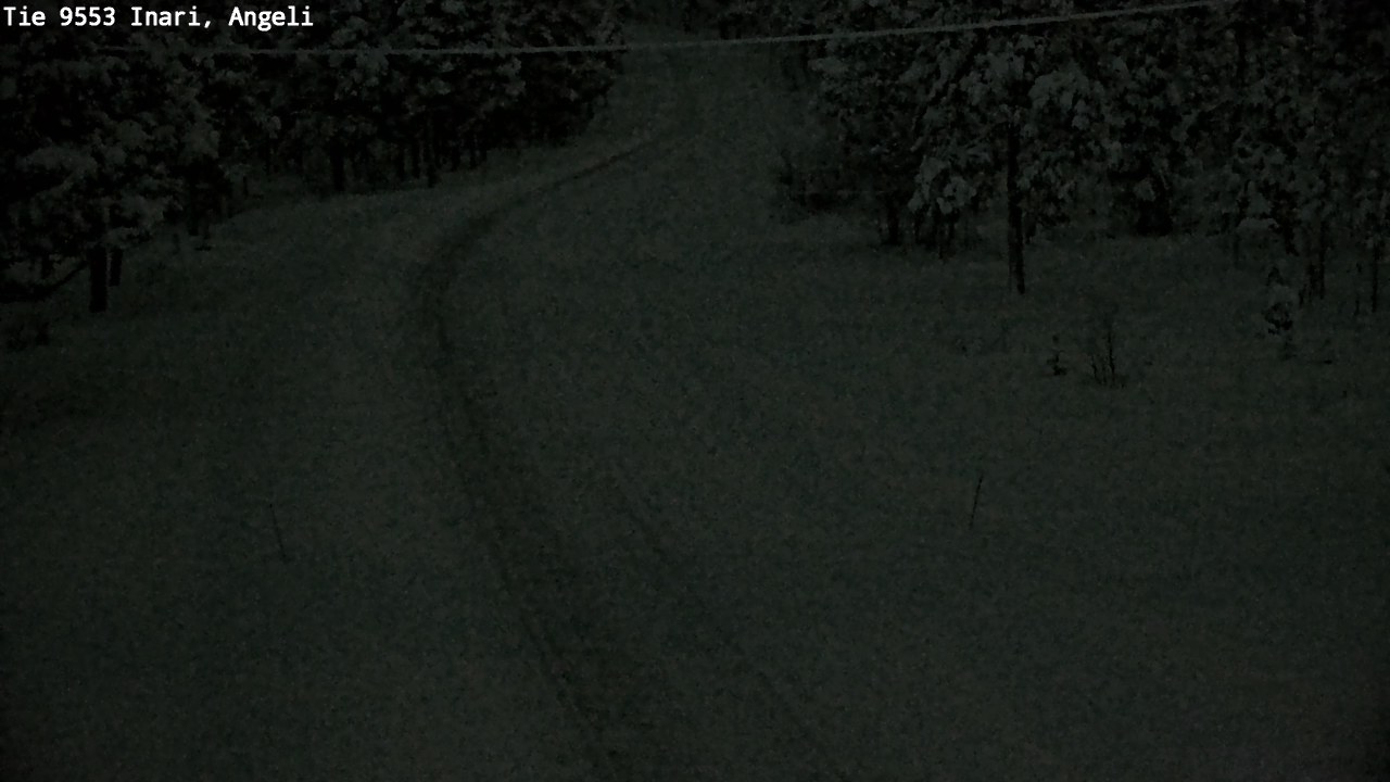Weather Camera Image Road 9553 Inari, Angeli, Lintupuolivaara, Inari, Lappi