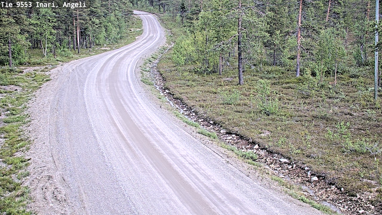 Kelikamerat Kuva Tie 9553 Inari, Angeli, Lintupuolivaara, Inari, Lappi