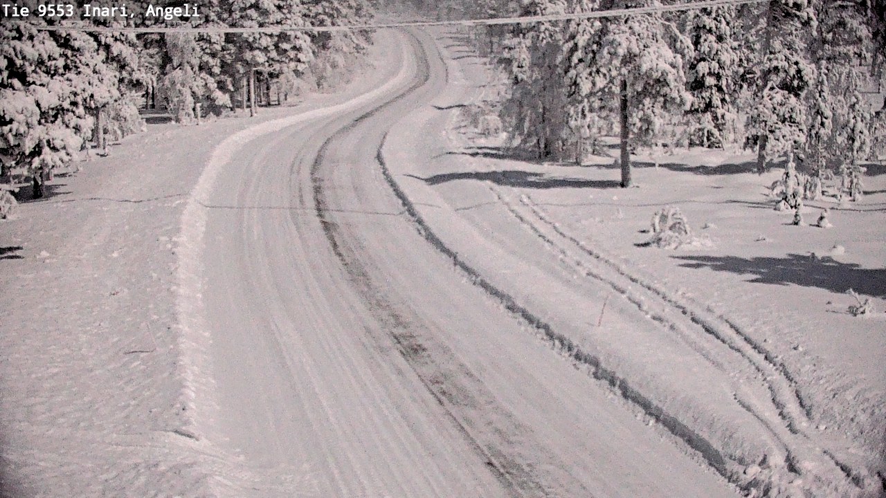 Kelikamerat Kuva Tie 9553 Inari, Angeli, Lintupuolivaara, Inari, Lappi