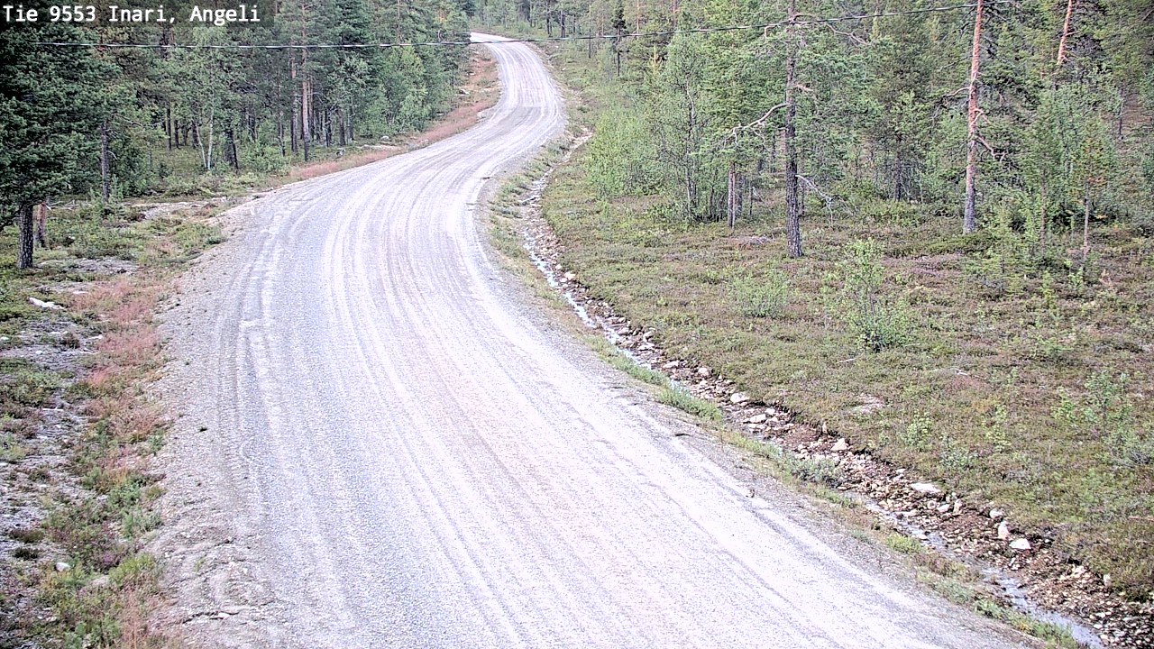 Kelikamerat Kuva Tie 9553 Inari, Angeli, Lintupuolivaara, Inari, Lappi