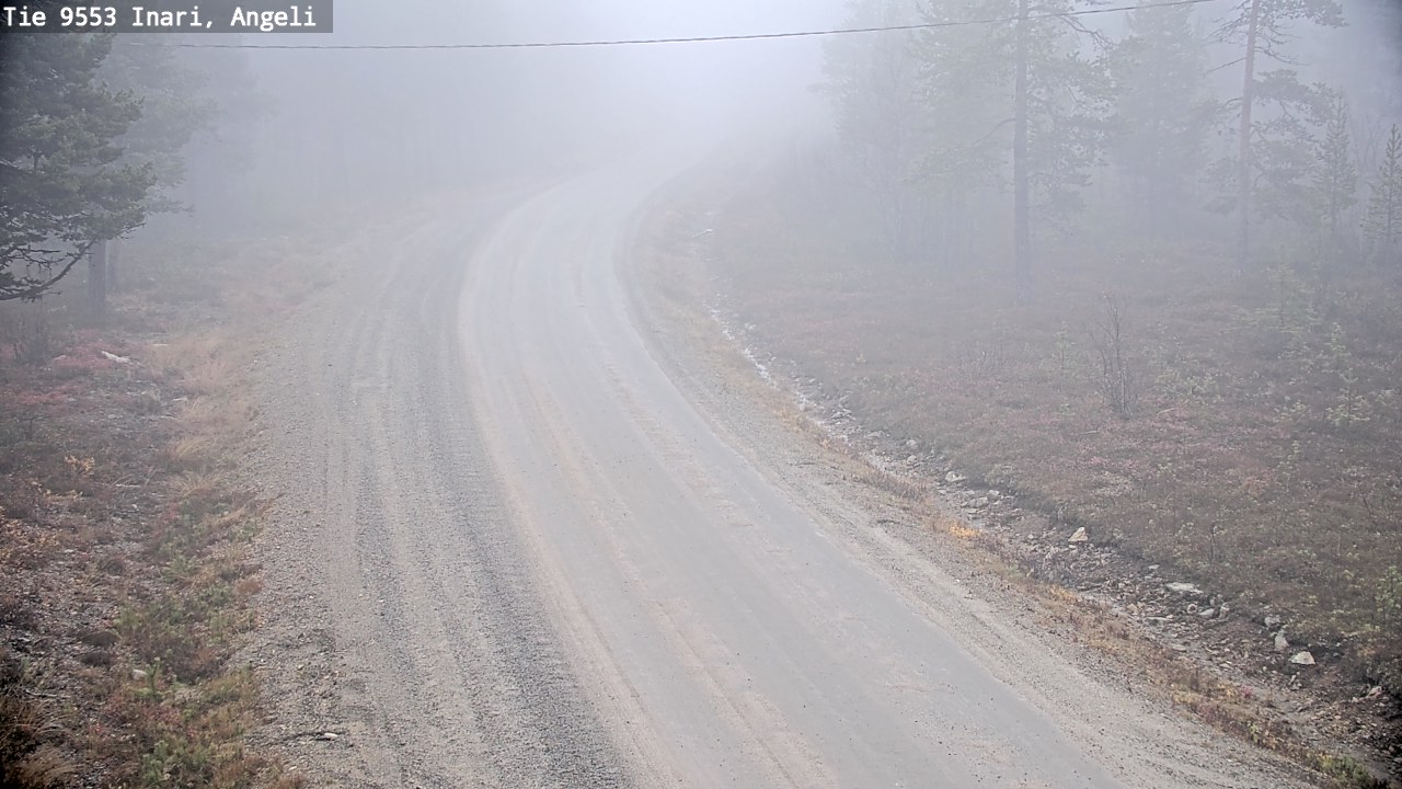 Kelikamerat Kuva Tie 9553 Inari, Angeli, Lintupuolivaara, Inari, Lappi
