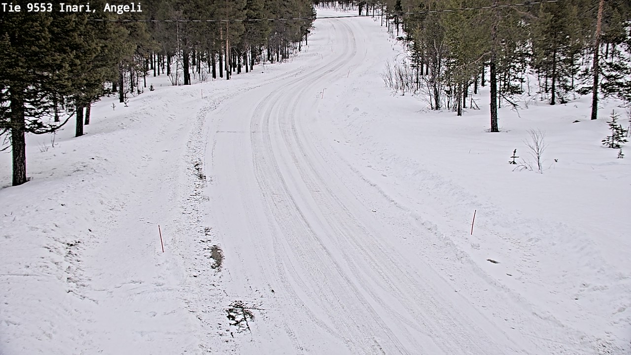 Kelikamerat Kuva Tie 9553 Inari, Angeli, Lintupuolivaara, Inari, Lappi