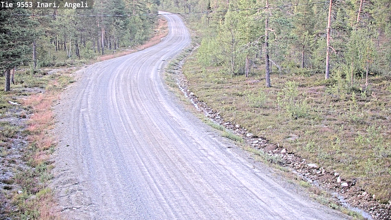 Kelikamerat Kuva Tie 9553 Inari, Angeli, Lintupuolivaara, Inari, Lappi