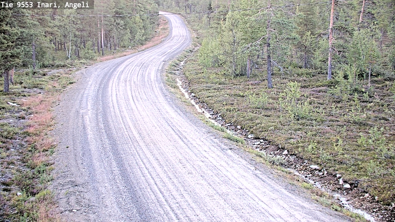 Kelikamerat Kuva Tie 9553 Inari, Angeli, Lintupuolivaara, Inari, Lappi