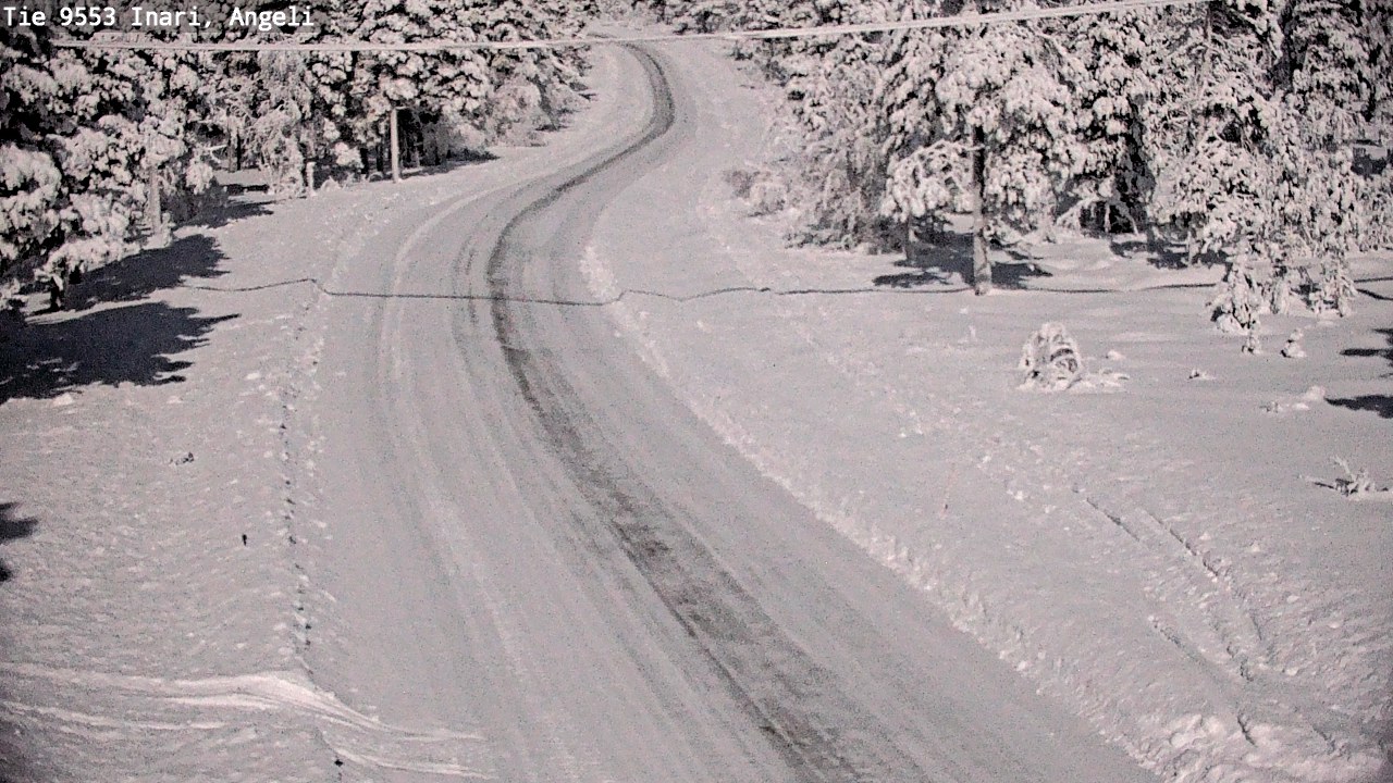 Kelikamerat Kuva Tie 9553 Inari, Angeli, Lintupuolivaara, Inari, Lappi