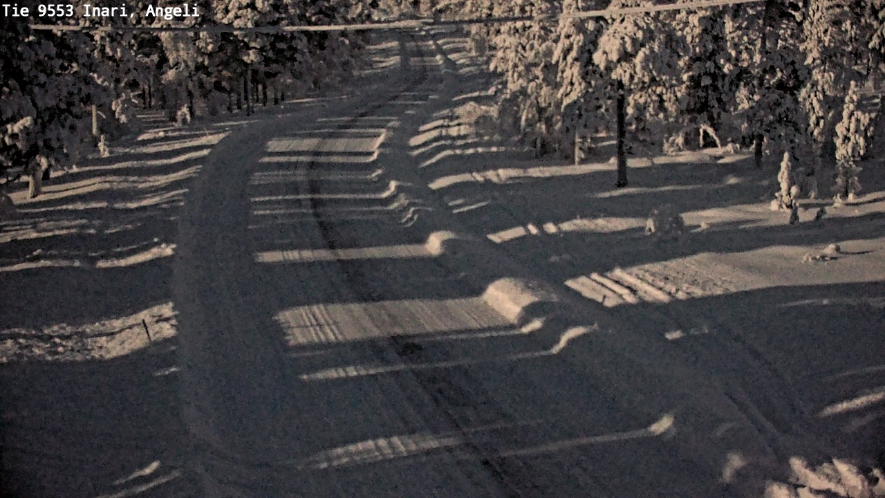 Kelikamerat Kuva Tie 9553 Inari, Angeli, Lintupuolivaara, Inari, Lappi