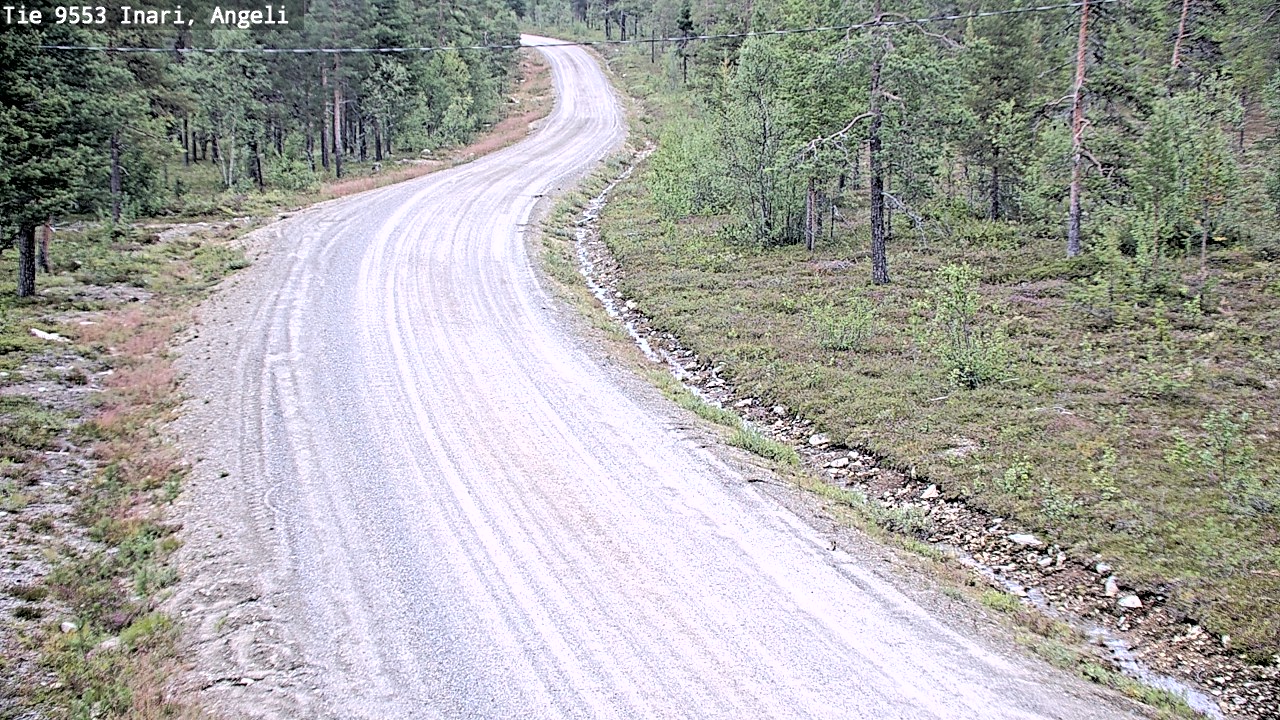 Kelikamerat Kuva Tie 9553 Inari, Angeli, Lintupuolivaara, Inari, Lappi