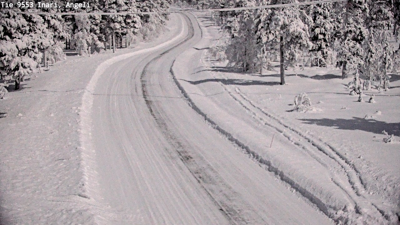 Kelikamerat Kuva Tie 9553 Inari, Angeli, Lintupuolivaara, Inari, Lappi