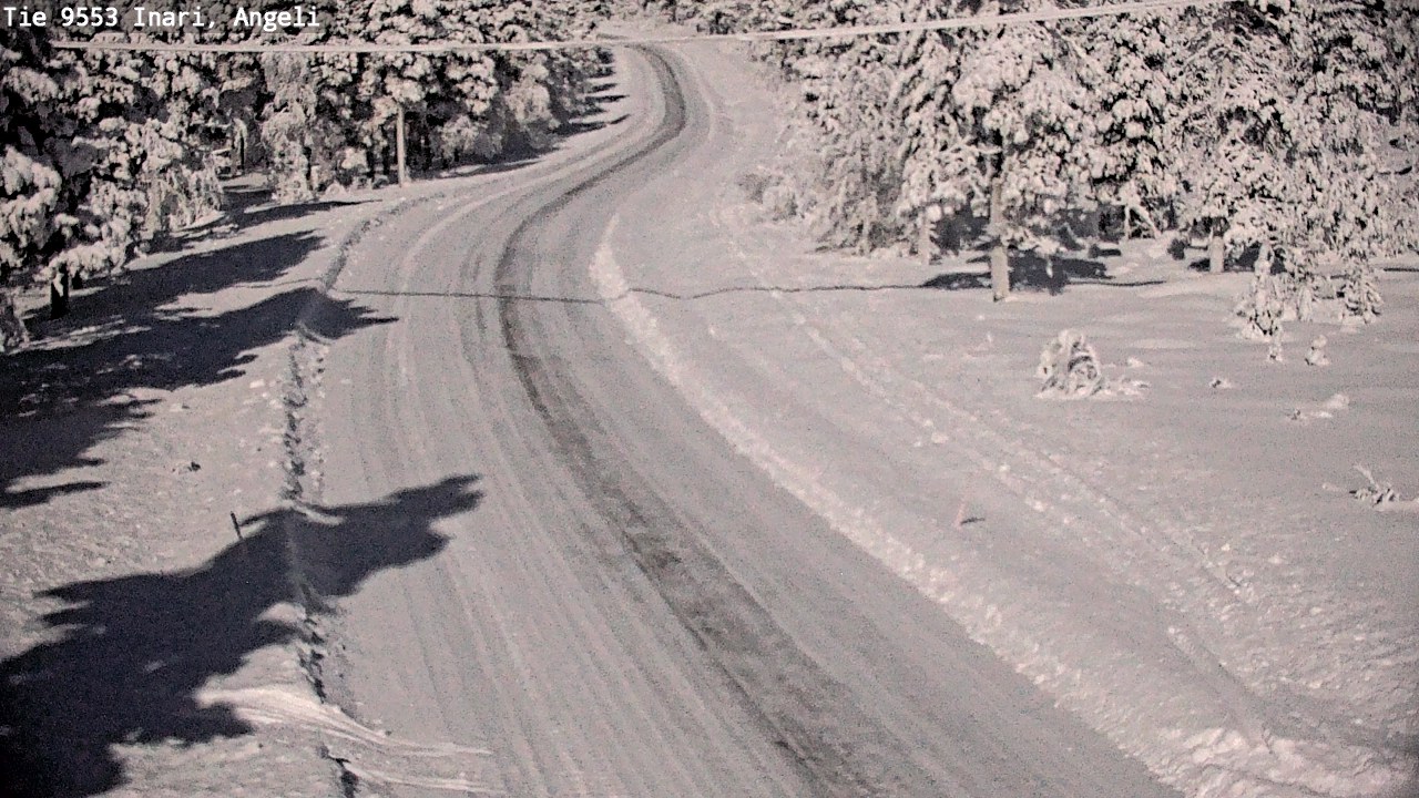 Kelikamerat Kuva Tie 9553 Inari, Angeli, Lintupuolivaara, Inari, Lappi