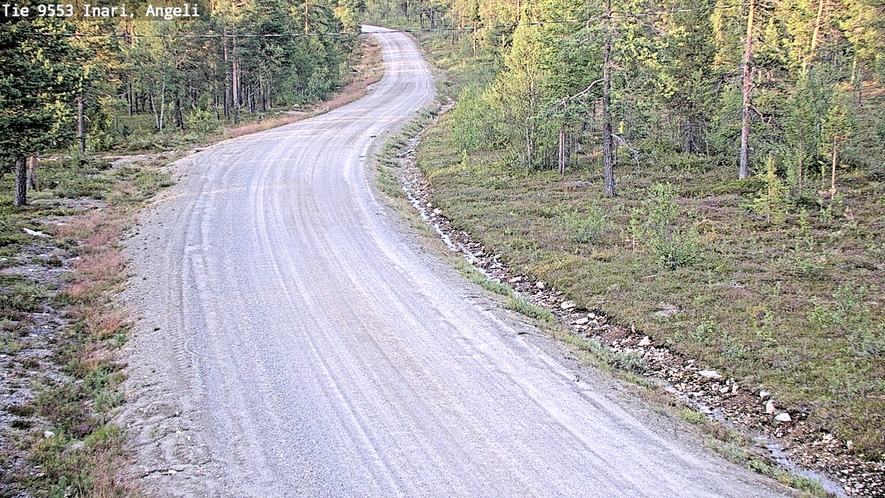 Kelikamerat Kuva Tie 9553 Inari, Angeli, Lintupuolivaara, Inari, Lappi