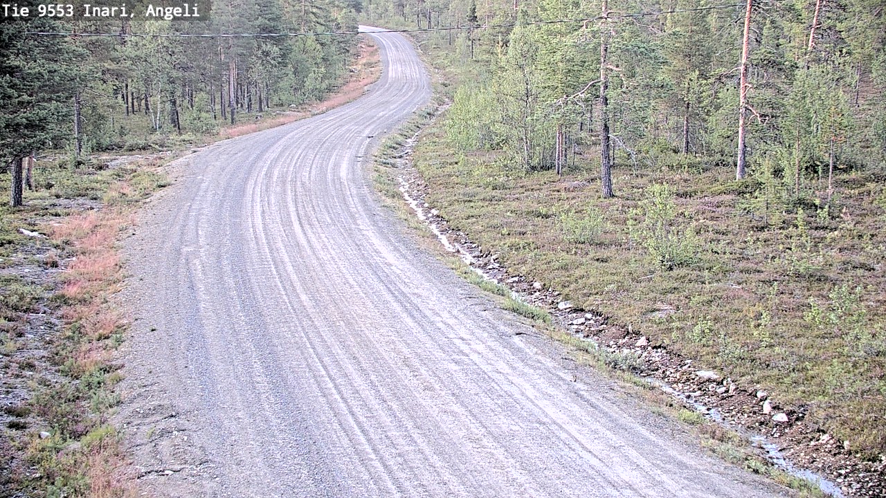 Kelikamerat Kuva Tie 9553 Inari, Angeli, Lintupuolivaara, Inari, Lappi