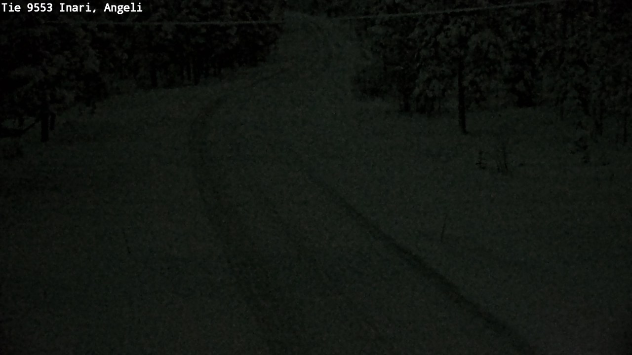 Weather Camera Image Road 9553 Inari, Angeli, Lintupuolivaara, Inari, Lappi
