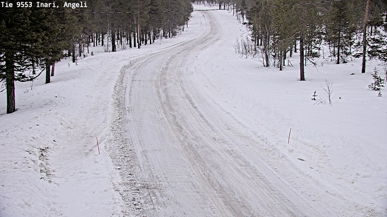 Kelikamerat Kuva Tie 9553 Inari, Angeli, Lintupuolivaara, Inari, Lappi