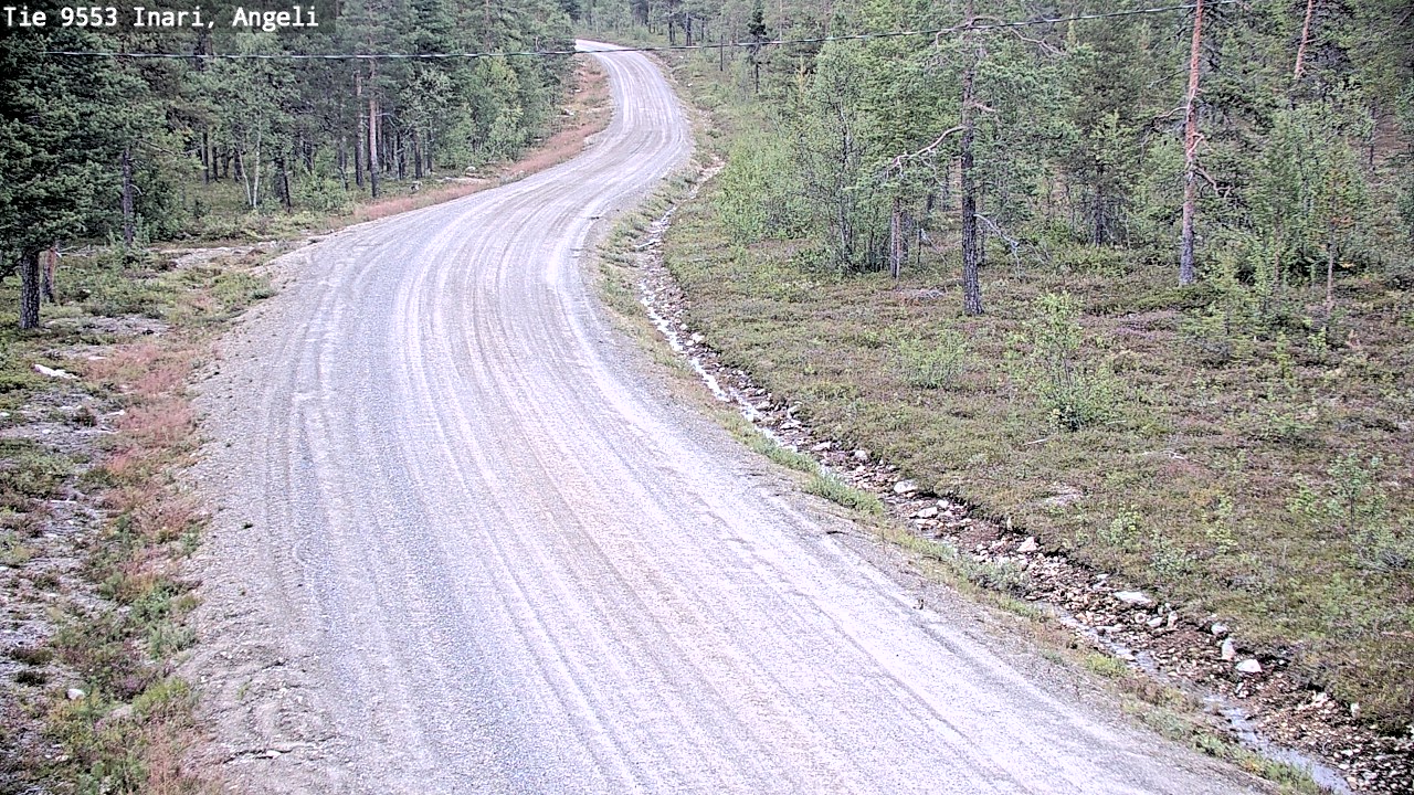 Kelikamerat Kuva Tie 9553 Inari, Angeli, Lintupuolivaara, Inari, Lappi
