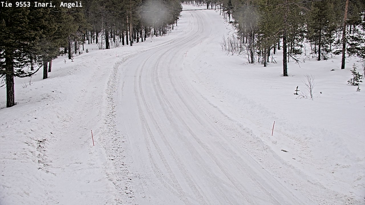 Kelikamerat Kuva Tie 9553 Inari, Angeli, Lintupuolivaara, Inari, Lappi