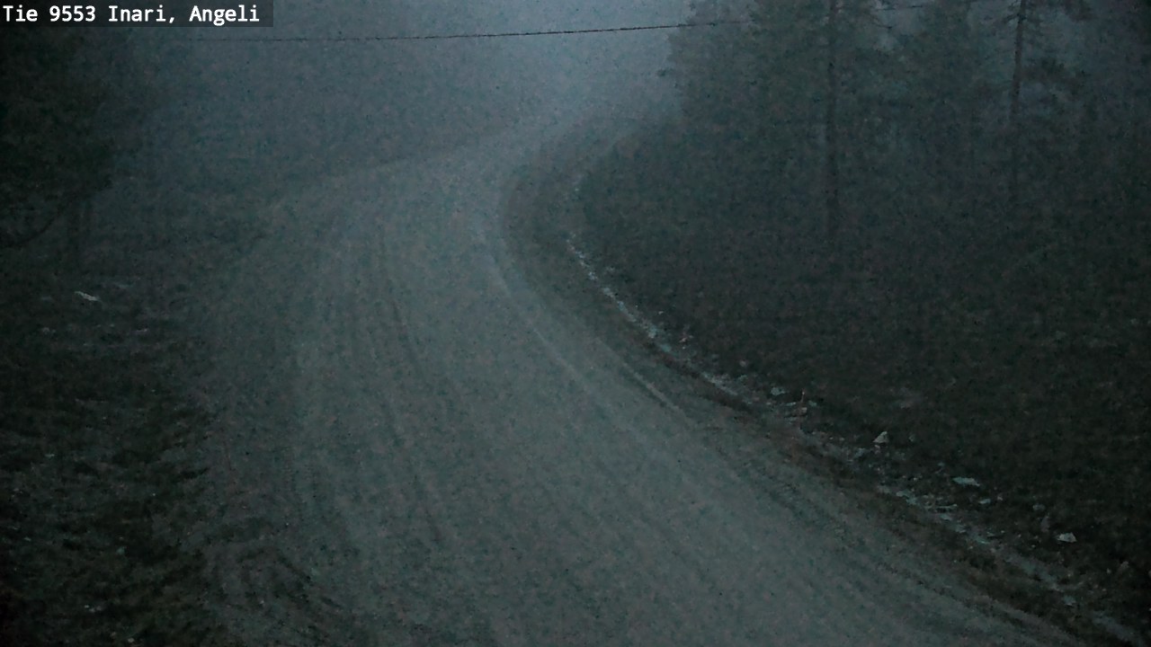 Kelikamerat Kuva Tie 9553 Inari, Angeli, Lintupuolivaara, Inari, Lappi