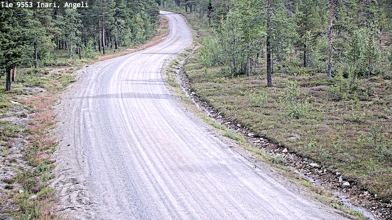 Kelikamerat Kuva Tie 9553 Inari, Angeli, Lintupuolivaara, Inari, Lappi