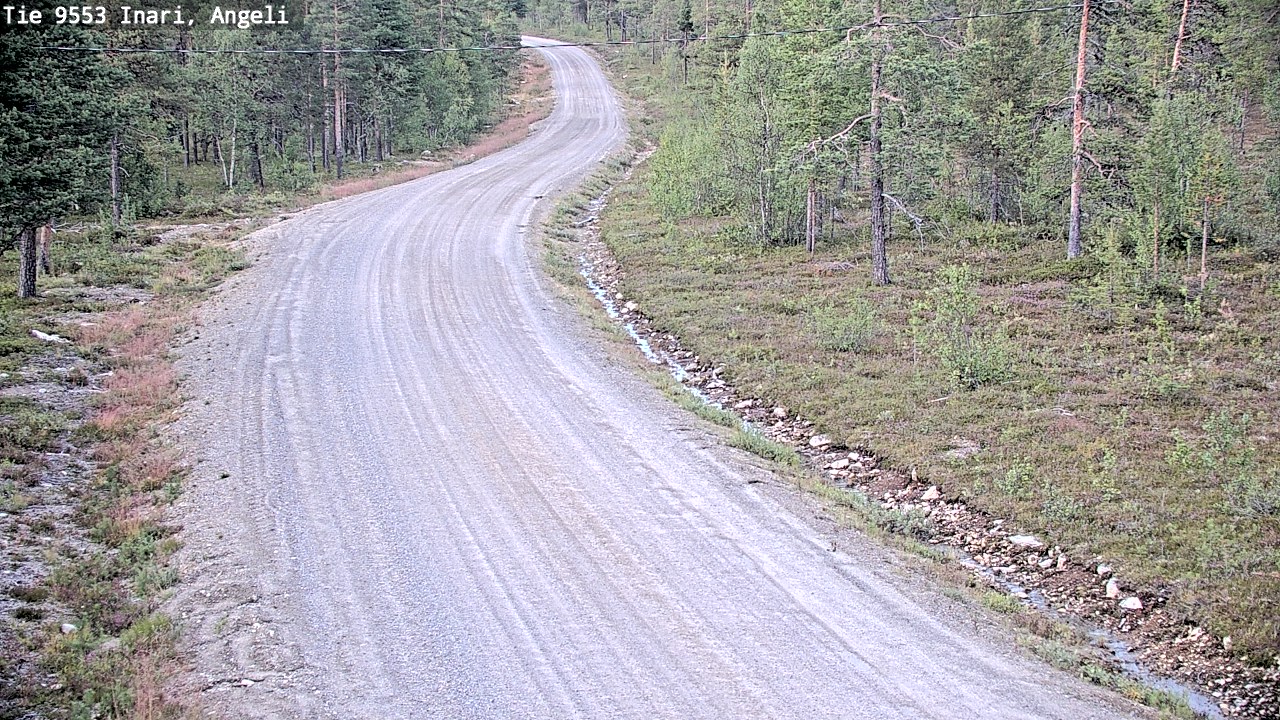Kelikamerat Kuva Tie 9553 Inari, Angeli, Lintupuolivaara, Inari, Lappi