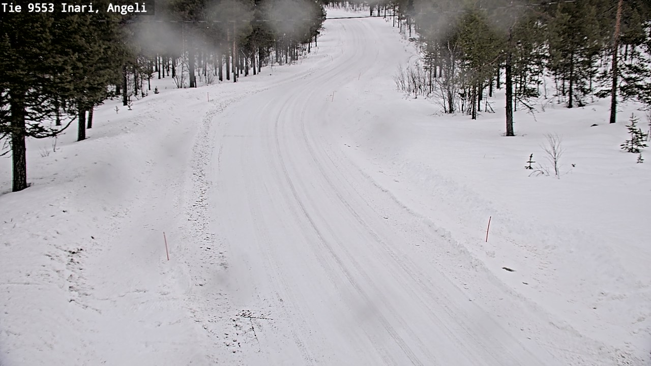Kelikamerat Kuva Tie 9553 Inari, Angeli, Lintupuolivaara, Inari, Lappi