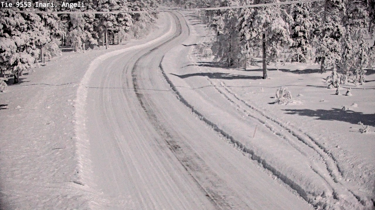 Kelikamerat Kuva Tie 9553 Inari, Angeli, Lintupuolivaara, Inari, Lappi