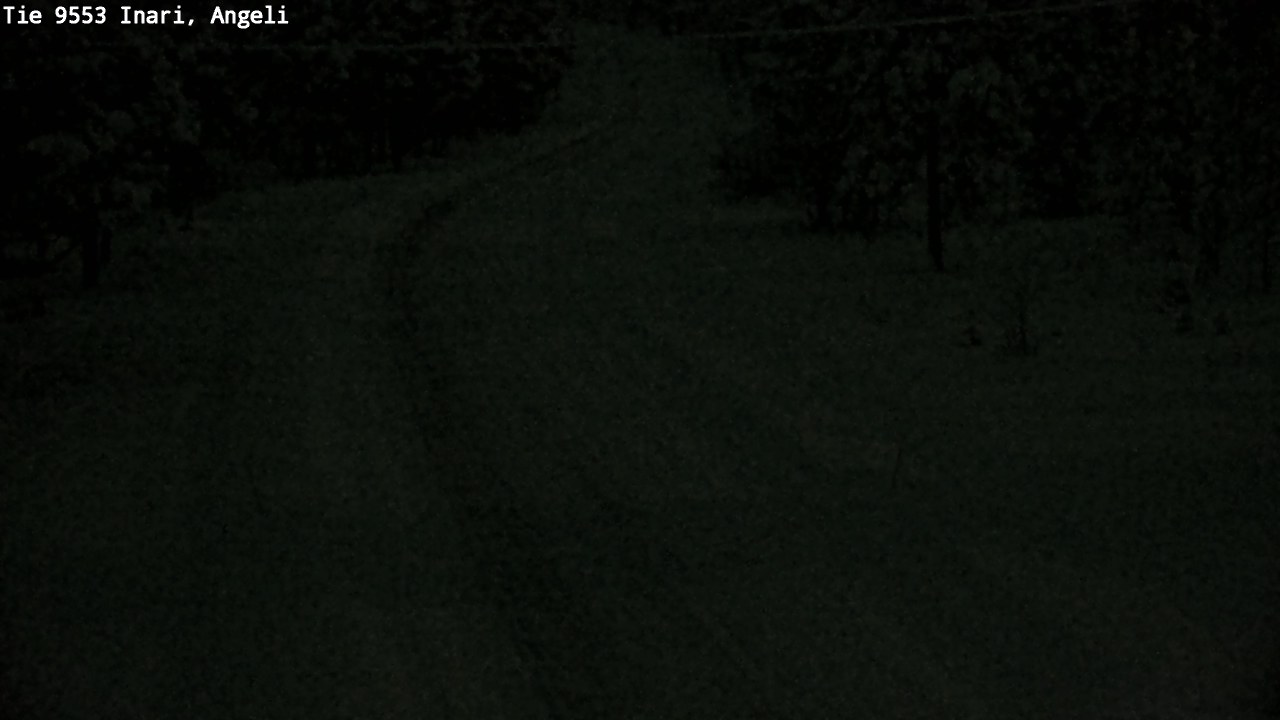 Weather Camera Image Road 9553 Inari, Angeli, Lintupuolivaara, Inari, Lappi