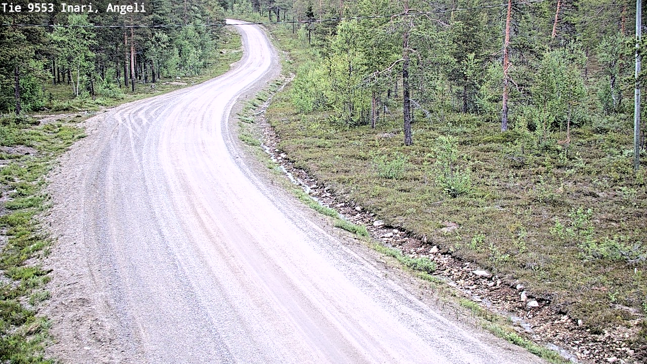 Kelikamerat Kuva Tie 9553 Inari, Angeli, Lintupuolivaara, Inari, Lappi