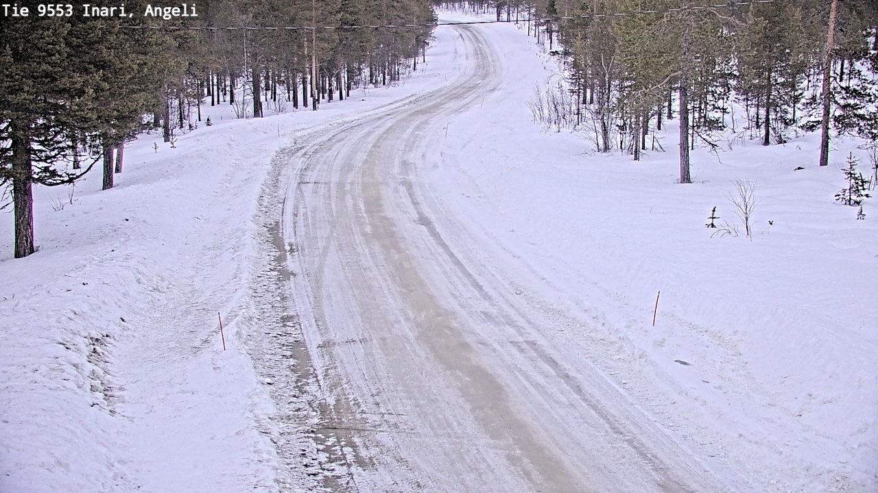 Kelikamerat Kuva Tie 9553 Inari, Angeli, Lintupuolivaara, Inari, Lappi