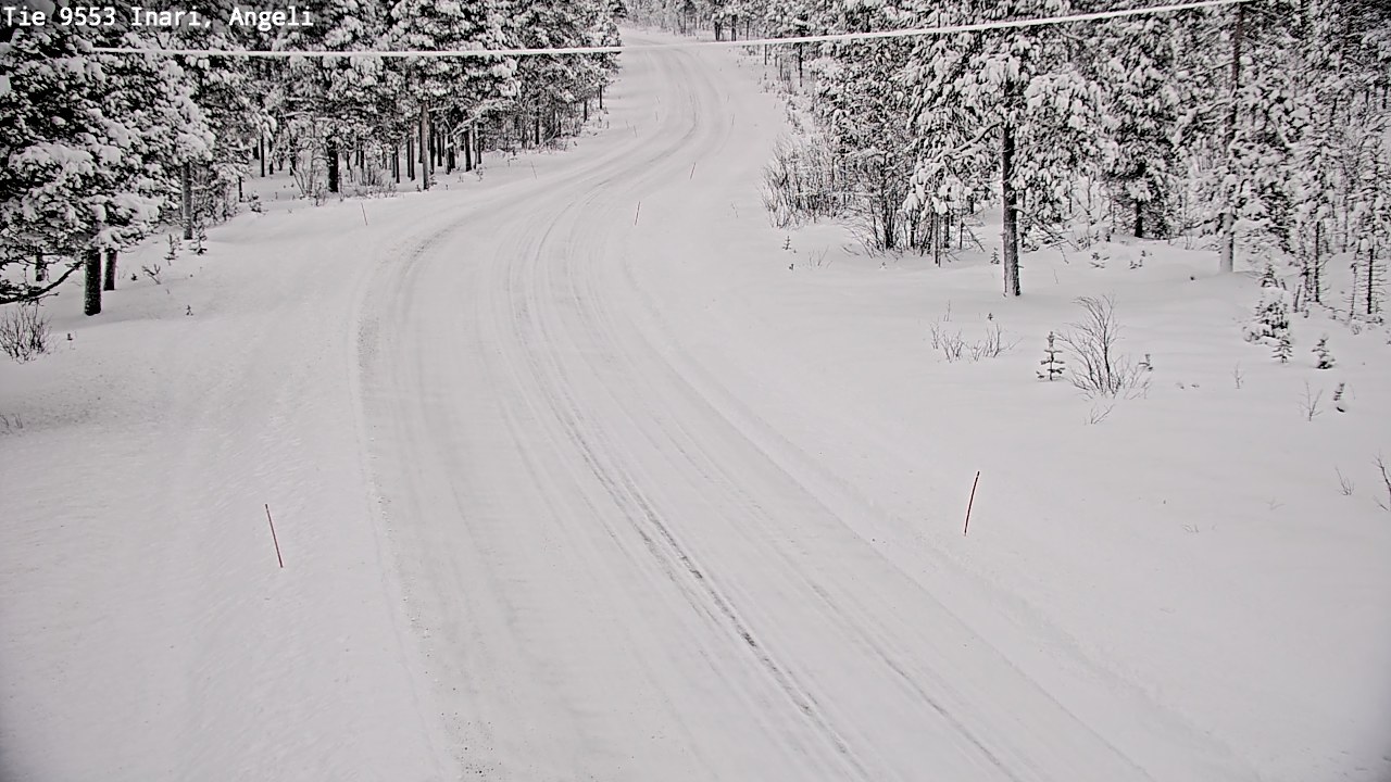 Kelikamerat Kuva Tie 9553 Inari, Angeli, Lintupuolivaara, Inari, Lappi