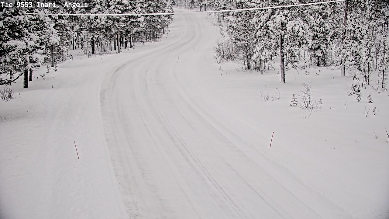 Kelikamerat Kuva Tie 9553 Inari, Angeli, Lintupuolivaara, Inari, Lappi