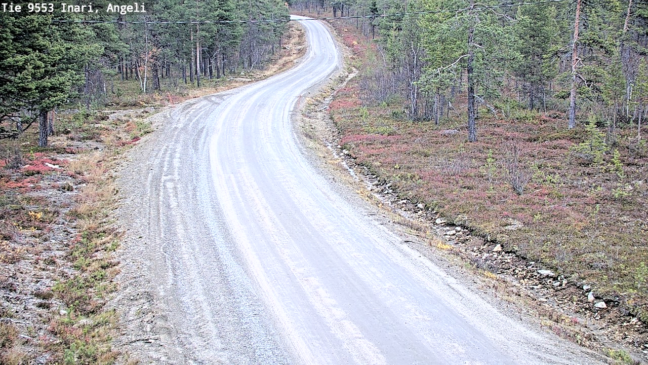 Kelikamerat Kuva Tie 9553 Inari, Angeli, Lintupuolivaara, Inari, Lappi