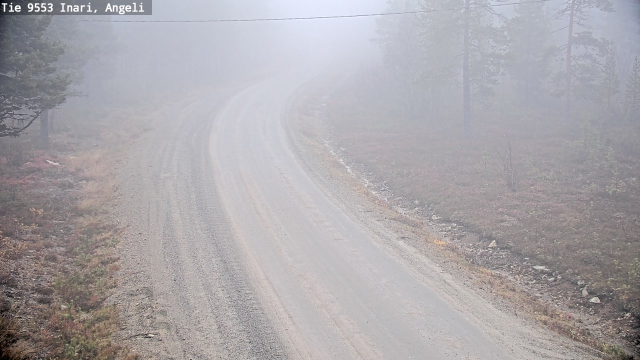 Kelikamerat Kuva Tie 9553 Inari, Angeli, Lintupuolivaara, Inari, Lappi