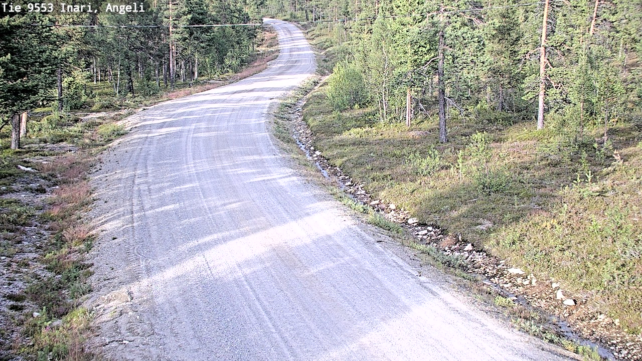 Kelikamerat Kuva Tie 9553 Inari, Angeli, Lintupuolivaara, Inari, Lappi