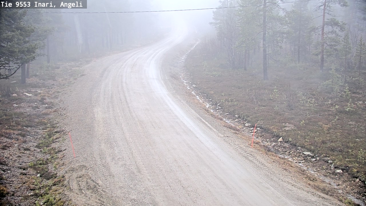 Kelikamerat Kuva Tie 9553 Inari, Angeli, Lintupuolivaara, Inari, Lappi