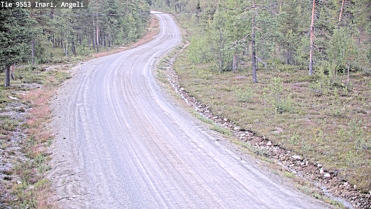 Kelikamerat Kuva Tie 9553 Inari, Angeli, Lintupuolivaara, Inari, Lappi