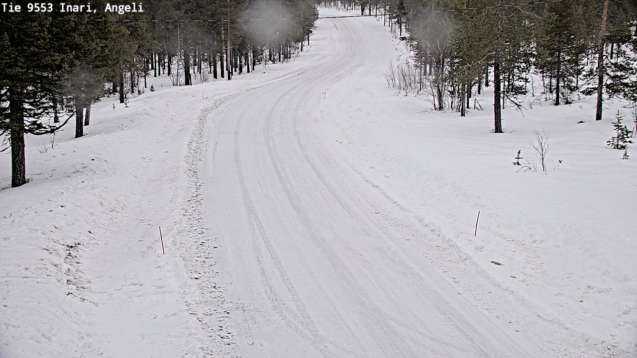 Kelikamerat Kuva Tie 9553 Inari, Angeli, Lintupuolivaara, Inari, Lappi