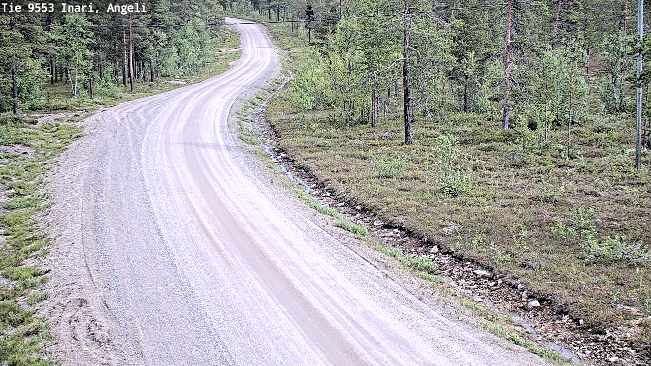 Kelikamerat Kuva Tie 9553 Inari, Angeli, Lintupuolivaara, Inari, Lappi