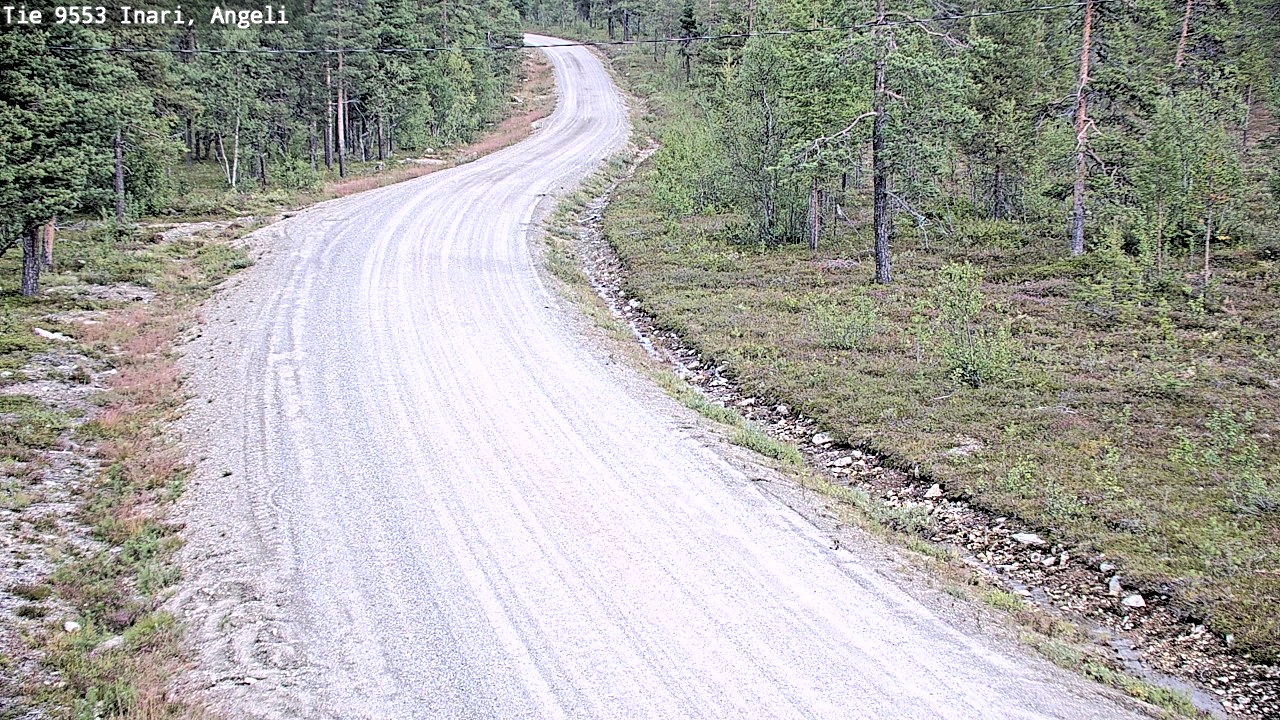 Kelikamerat Kuva Tie 9553 Inari, Angeli, Lintupuolivaara, Inari, Lappi