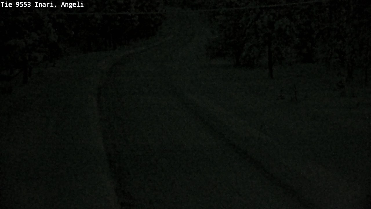 Weather Camera Image Väg 9553 Inari, Angeli, Lintupuolivaara, Inari, Lappi