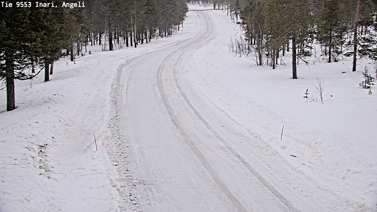Kelikamerat Kuva Tie 9553 Inari, Angeli, Lintupuolivaara, Inari, Lappi