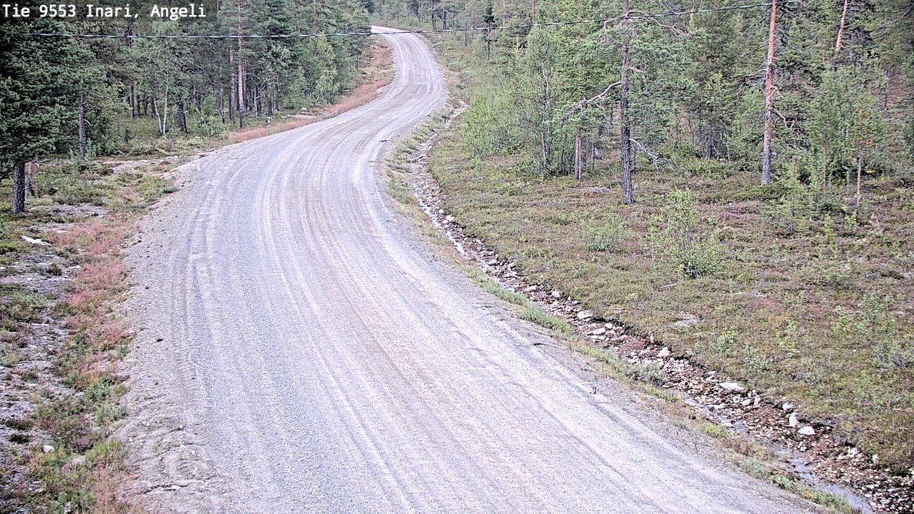 Kelikamerat Kuva Tie 9553 Inari, Angeli, Lintupuolivaara, Inari, Lappi