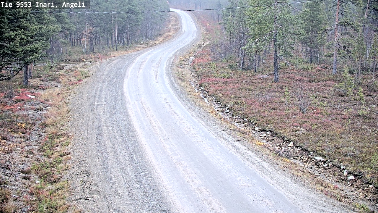 Kelikamerat Kuva Tie 9553 Inari, Angeli, Lintupuolivaara, Inari, Lappi