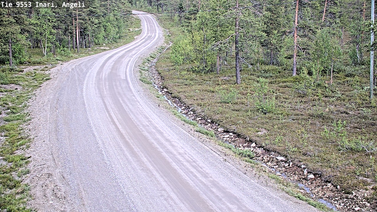 Kelikamerat Kuva Tie 9553 Inari, Angeli, Lintupuolivaara, Inari, Lappi