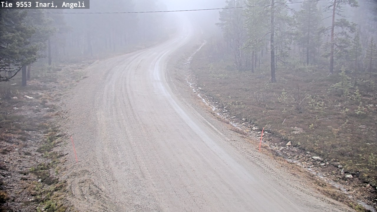 Kelikamerat Kuva Tie 9553 Inari, Angeli, Lintupuolivaara, Inari, Lappi