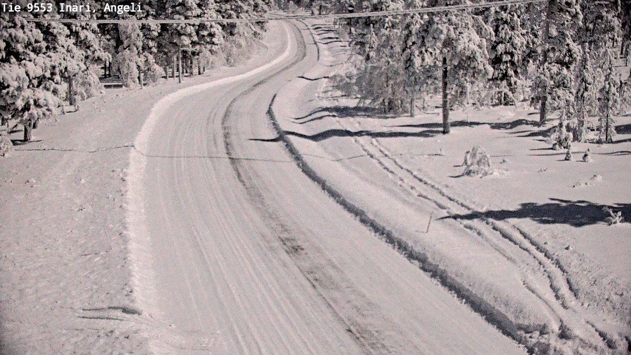 Kelikamerat Kuva Tie 9553 Inari, Angeli, Lintupuolivaara, Inari, Lappi