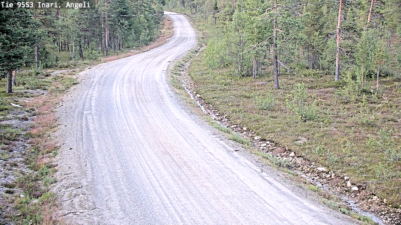 Kelikamerat Kuva Tie 9553 Inari, Angeli, Lintupuolivaara, Inari, Lappi