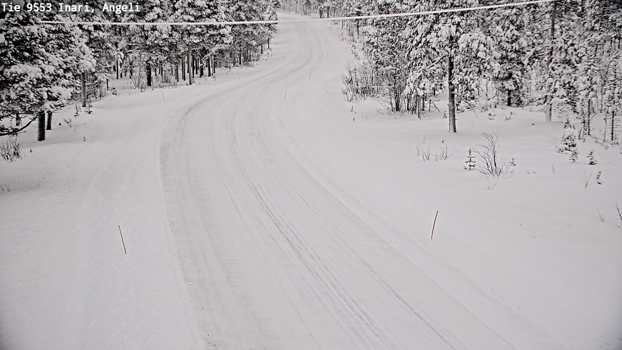 Kelikamerat Kuva Tie 9553 Inari, Angeli, Lintupuolivaara, Inari, Lappi